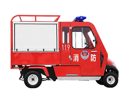 封闭式电动高压细水雾消防车 DXF45F